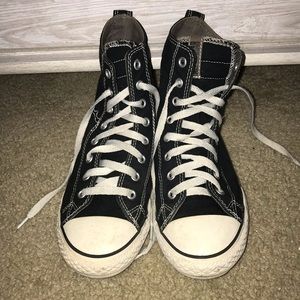 CONVERSE high tops, black